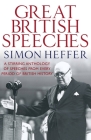 The Great British Speeches By Simon Heffer Cover Image