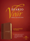 Biblia de Estudio del Diario Vivir Rvr60, Duotono Cover Image