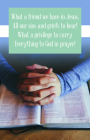 General Worship Bulletin: What a Friend (Package of 100): What a Friend We Have in Jesus (Hymn Portion) By Broadman Church Supplies Staff (Contributions by) Cover Image