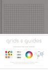 Grids & Guides (Gray): A Notebook for Visual Thinkers (blank deluxe clothbound journal with grid, dot, and graph patterns, great gift for designers, architects, and creative directors) Cover Image