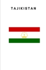 Tajikistan: Country Flag A5 Notebook to write in with 120 pages By Travel Journal Publishers Cover Image