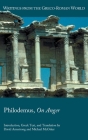 Philodemus, On Anger By David Armstrong, Michael McOsker Cover Image