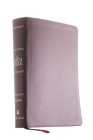 The Niv, Open Bible, Leathersoft, Brown, Red Letter Edition, Comfort Print: Complete Reference System Cover Image