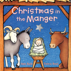 Christmas in the Manger Board Book Cover Image