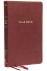KJV, Thinline Bible, Standard Print, Imitation Leather, Burgundy, Indexed, Red Letter Edition By Thomas Nelson Cover Image