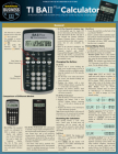 Ti Ba II Plus Calculator: A Quickstudy Laminated Reference Guide Cover Image