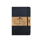 Moustachine Classic Linen Pocket Black Blank Hardcover By Moustachine (Designed by) Cover Image