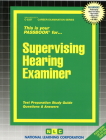 Supervising Hearing Examiner: Passbooks Study Guide (Career Examination Series) By National Learning Corporation Cover Image