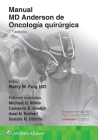 Manual MD Anderson de Oncología quirúrgica Cover Image