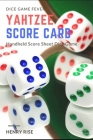 Yahtzee Score Card: Handheld Score Sheet Dice Game Cover Image