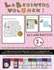 Actividades prácticas para niños pequeños con laberintos (Laberintos - Volumen 1): (25 fichas imprimibles con laberintos a todo color para niños de pr Cover Image