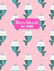 Sketchbook for Kids: Cute Unicorn Large Sketch Book for Drawing, Writing, Painting, Sketching, Doodling and Activity Book- Birthday and Chr By Francine Crafts Press Cover Image
