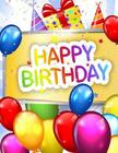 Happy Birthday: Celebration & Memory Book Cover Image