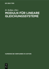 Moduln Für Lineare Gleichungssysteme Cover Image