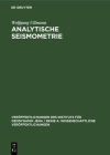 Analytische Seismometrie By Wolfgang Ullmann Cover Image