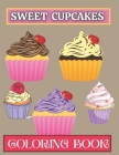 Sweet Cupcakes Coloring Book Cover Image