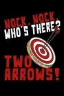 Funny Archery Notebook Cover Image