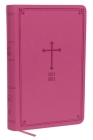 NKJV, Deluxe Gift Bible, Imitation Leather, Pink, Red Letter Edition Cover Image