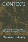 Contexts: Applications of Wittgenstein's Definition of Meaning-As-Use Cover Image