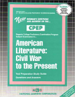 AMERICAN LITERATURE: CIVIL WAR TO THE PRESENT: Passbooks Study Guide (College Proficiency Examination Series) Cover Image