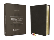Kjv, Thompson Chain-Reference Bible, Premium Goatskin Leather, Black, Premier Collection, Art Gilded Edges, Black Letter, Comfort Print Cover Image