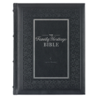 NLT Family Heritage Bible, Large Print Family Devotional Bible for Study, New Living Translation Holy Bible Faux Leather Hardcover, Additional Interac Cover Image
