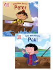 Peter/Paul Flip-Over Book (Little Bible Heroes™) Cover Image