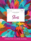 Adult Coloring Journal: Stress (Sea Life Illustrations, Color Burst) By Courtney Wegner Cover Image