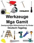 Deutsch-Tagalog Werkzeuge/Mga Gamit Zweisprachiges Bildwörterbuch für Kinder Cover Image