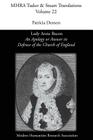 'An Apology or Answer in Defence of The Church Of England': Lady Anne Bacon's Translation of Bishop John Jewel's 'Apologia Ecclesiae Anglicanae' By Patricia DeMers (Editor) Cover Image