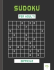 Sudoku per adulti difficile vol 1: Sudoku per esperti - con soluzioni . Cover Image