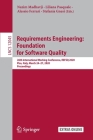 Requirements Engineering: Foundation for Software Quality: 26th International Working Conference, Refsq 2020, Pisa, Italy, March 24-27, 2020, Proceedi By Nazim Madhavji (Editor), Liliana Pasquale (Editor), Alessio Ferrari (Editor) Cover Image