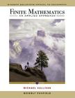 Student Solutions Manual to Accompany Finite Mathematics: An Applied Approach, 11E Cover Image