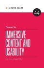Immersive Content and Usability By Preston So Cover Image