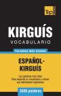 Vocabulario Español-Kirguís - 3000 palabras más usadas Cover Image