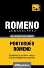 Vocabulário Português-Romeno - 5000 palavras mais úteis Cover Image