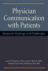 Physician Communication with Patients: Research Findings and Challenges Cover Image