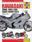 Kawasaki ZX900, 1000 & 1100 Ninjas, '83-'97 (Haynes Powersport) Cover Image