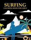surfing coloring book For Girls Cover Image