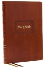 KJV Holy Bible: Giant Print Thinline, Tan Leathersoft, Red Letter, Comfort Print: King James Version (Vintage) By Thomas Nelson Cover Image