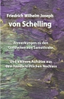 Anmerkungen zu den Gottheiten von Samothrake.: Und kleinere Aufsätze aus dem handschriftlichen Nachlass By Friedrich Wilhelm Joseph Von Schelling Cover Image
