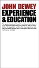 Experience And Education By John Dewey Cover Image