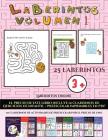Laberintos online (Laberintos - Volumen 1): (25 fichas imprimibles con laberintos a todo color para niños de preescolar/infantil) Cover Image