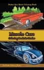Pocket Size Men's Coloring Book: Muscle Cars: A Coloring Book for Dudes By Zenmaster Coloring Books Cover Image