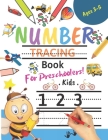 Number Tracing Book For Preschoolers! Kids age 3-5: Number tracing books for kids ages 3-5, Number tracing workbook, Number Writing Practice Book, Num By Santa Publishing Cover Image
