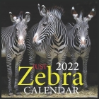 JUST Zebra CALENDAR 2022: Official Zebra Calendar 2022, safari Calendar 2022, Office Calendar 2022, Square 2022 Calendar ... By Calendar 2022 Pub Print Cover Image