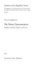 The Hittite Demonstratives: Studies in Deixis, Topics and Focus (Studien Zu Den Bogazkoy-Texten #55) Cover Image