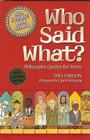 Who Said What?: Philosophy Quotes for Teens Cover Image