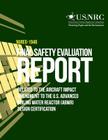 Final Safety Evaluation Report Related to the Aircraft Impact Amendment to the U.S. Advanced Boiling Water Reactor (ABWR) Design Certification By U. S. Nuclear Regulatory Commission Cover Image