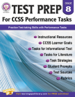 Test Prep for Ccss Performance Tasks, Grade 8 Cover Image